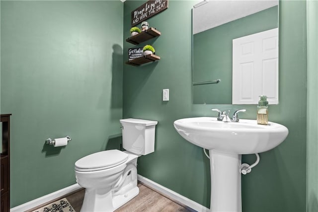 421 Colt Cir, Findlay Twp, PA 15026 - bathroom featuring toilet and wood finished floors