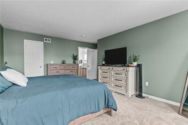 421 Colt Cir, Findlay Twp, PA 15026 - bedroom with light carpet and ensuite bathroom