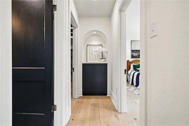 605 N Beatty, East Liberty, PA 15206 - corridor with light wood-style flooring