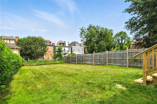 605 N Beatty, East Liberty, PA 15206 - fenced backyard featuring a residential view