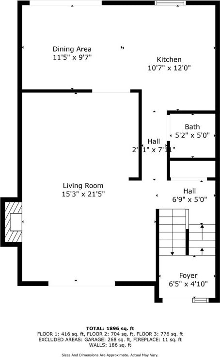 2657 Bingham Dr, Saint Clair, PA 15241 - view of property floor plan