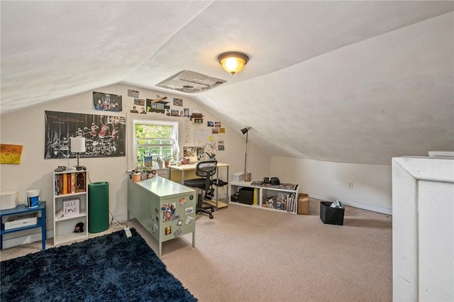 98 S 9th St, South Side, PA 15203 - office space with carpet flooring and vaulted ceiling
