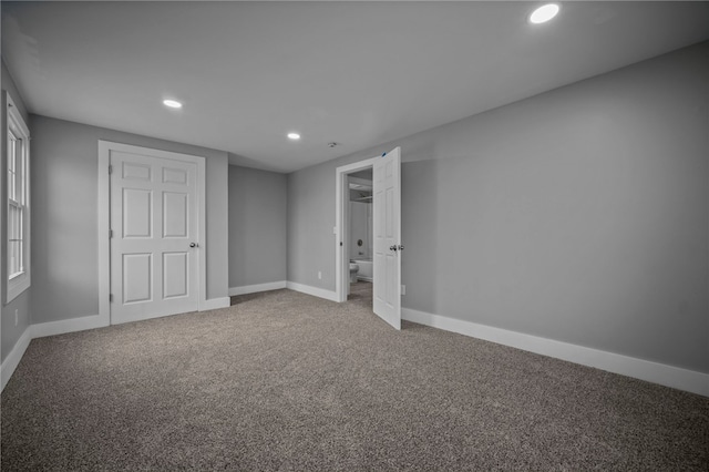 240 Wallingford Dr, Ross Twp, PA 15237 - unfurnished bedroom featuring recessed lighting and carpet