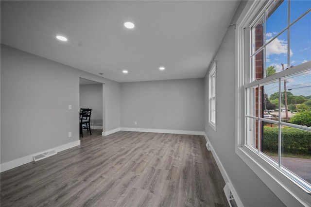 240 Wallingford Dr, Ross Twp, PA 15237 - empty room with recessed lighting and wood finished floors