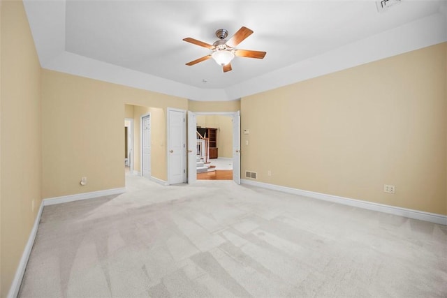 402 Providence Ct, Adams Twp, PA 16059 - unfurnished bedroom with light carpet and ceiling fan