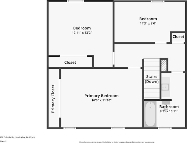 108 Colonial Dr, Leet Twp, PA 15143 - view of room layout