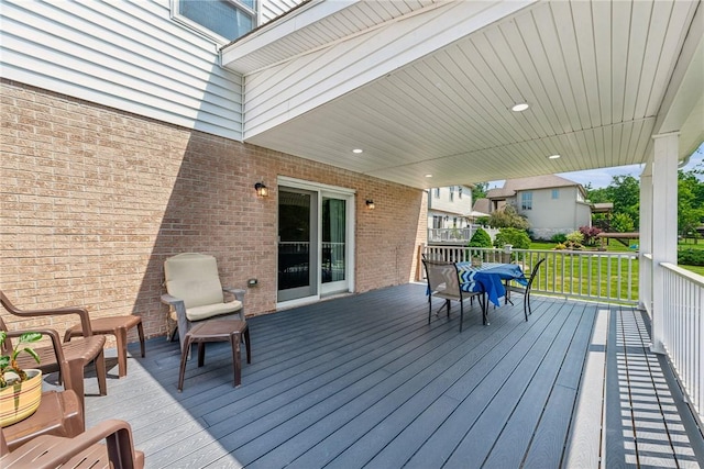 915 Jamell Dr, Unity Twp, PA 15601 - deck featuring outdoor dining space