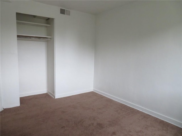 7005 Mckinley Ct, Clairton, PA 15025 - unfurnished bedroom with carpet and a closet