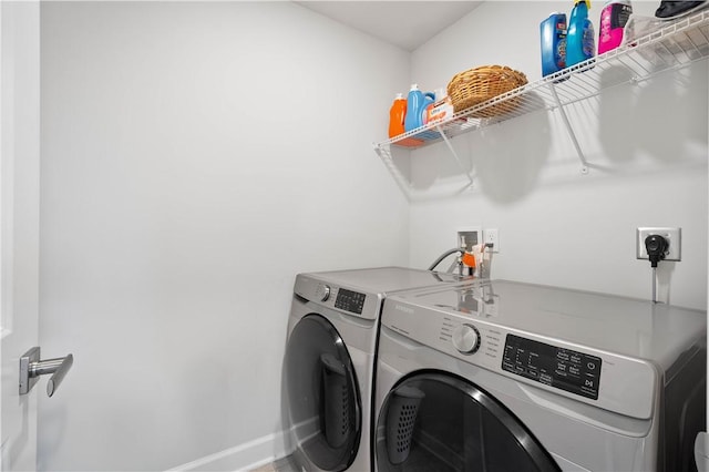 1761 Stevensan Dr, Franklin Park, PA 15143 - washroom featuring washer and clothes dryer and baseboards