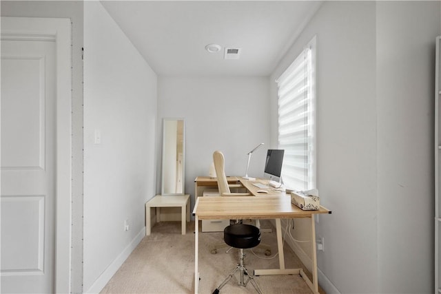 1761 Stevensan Dr, Franklin Park, PA 15143 - office area with light carpet and baseboards