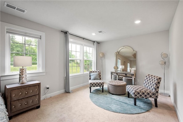 1761 Stevensan Dr, Franklin Park, PA 15143 - sitting room with carpet flooring and recessed lighting