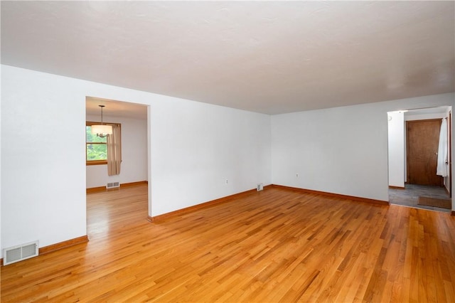131 Windgate Dr, Marshall, PA 15090 - spare room featuring light wood finished floors and baseboards