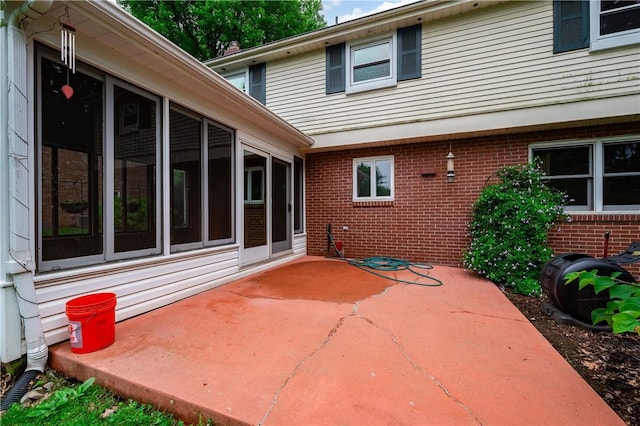 131 Windgate Dr, Marshall, PA 15090 - view of patio with a sunroom