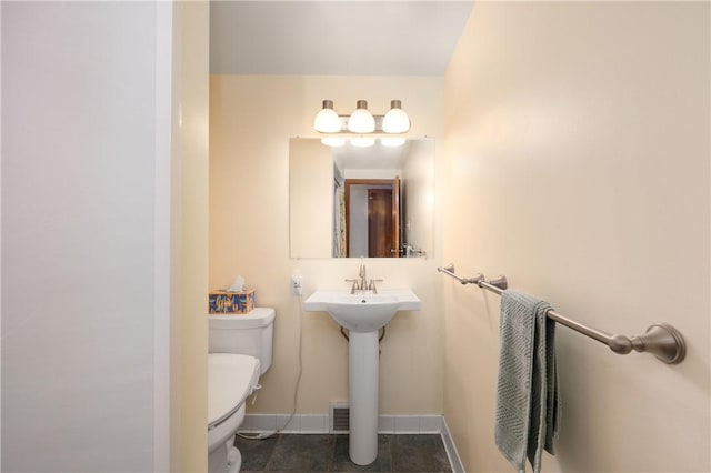 131 Windgate Dr, Marshall, PA 15090 - half bathroom with toilet and baseboards
