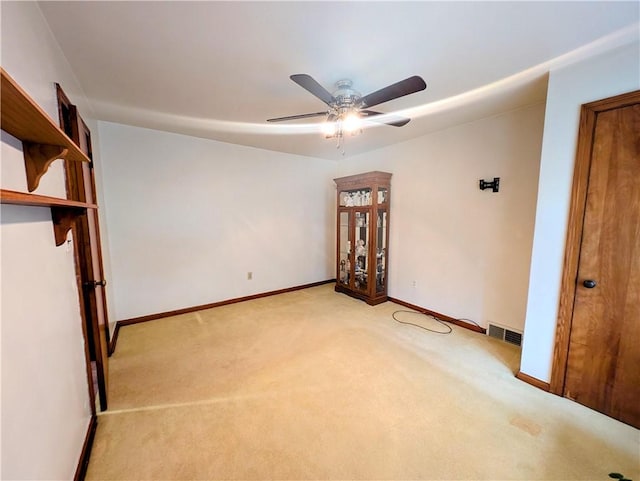373 Pittsburgh St, Derry Twp, PA 15671 - carpeted empty room featuring ceiling fan and baseboards