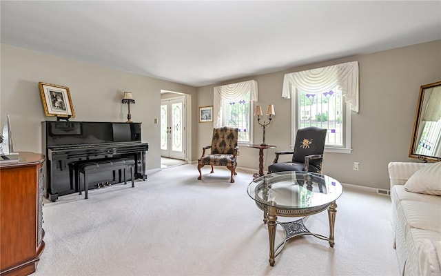 2276 Rochester Rd, Franklin Park, PA 15237 - carpeted living room with baseboards