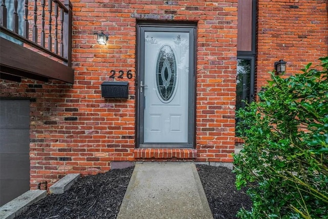 226 Glen Spring Cir, North Strabane, PA 15317 - property entrance featuring brick siding