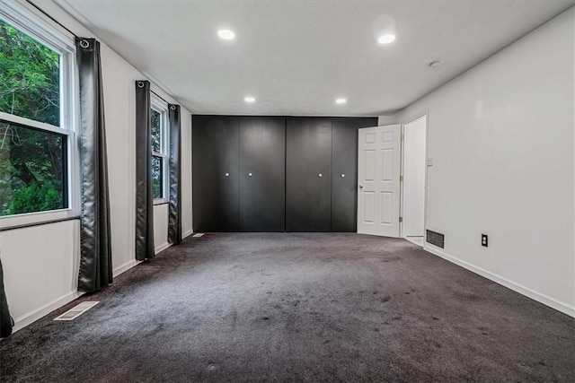 226 Glen Spring Cir, North Strabane, PA 15317 - unfurnished bedroom featuring recessed lighting and carpet flooring