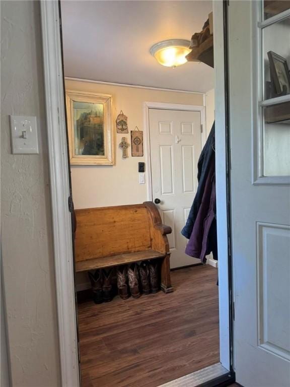 1060 Sugar Run Rd, Nottingham, PA 15367 - mudroom with wood finished floors