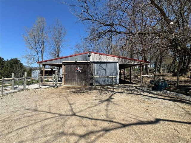 1060 Sugar Run Rd, Nottingham, PA 15367 - view of pole building