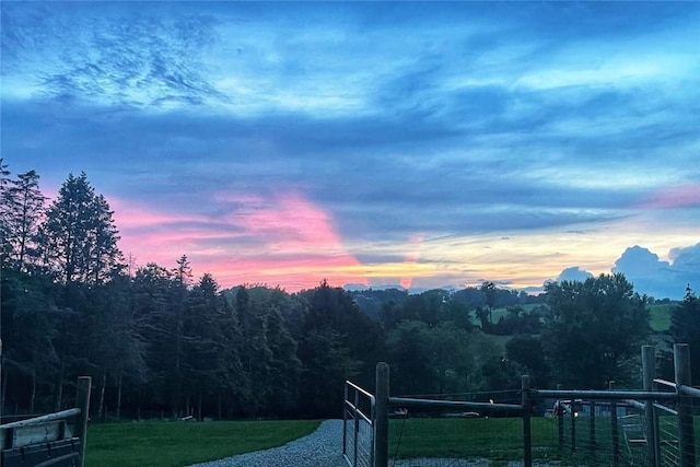 1060 Sugar Run Rd, Nottingham, PA 15367 - view of yard