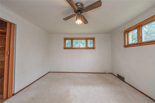 246 Maple Dr, Monroeville, PA 15146 - carpeted spare room with baseboards and ceiling fan