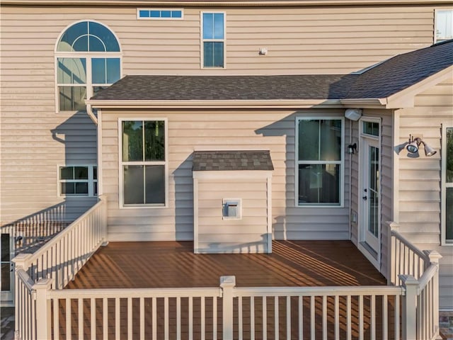 4402 Walnut Ridge Cir, South Fayette, PA 15057 - wooden deck with french doors