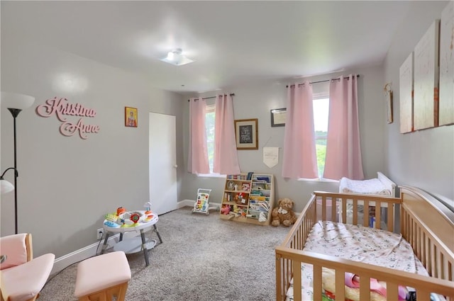 866 Connolly Ave, South Park, PA 15236 - carpeted bedroom featuring a nursery area and multiple windows