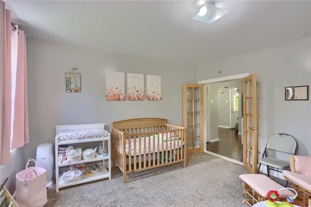 866 Connolly Ave, South Park, PA 15236 - bedroom with carpet flooring and a crib
