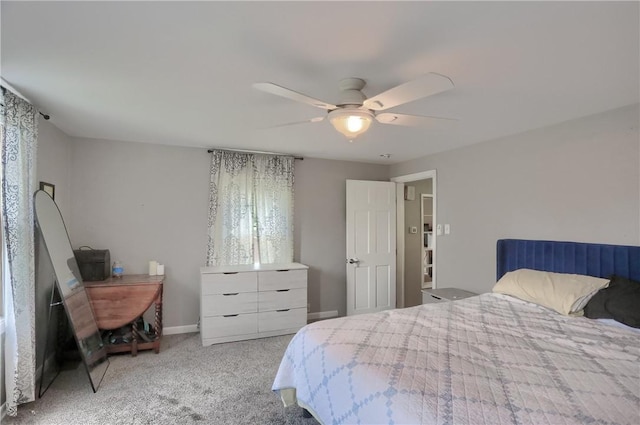 866 Connolly Ave, South Park, PA 15236 - carpeted bedroom featuring ceiling fan and baseboards