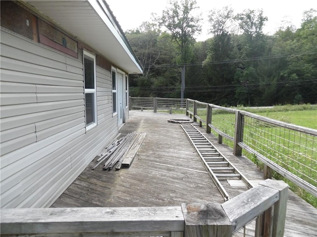 1276 Glades Pike, Somerset, PA 15501 - view of wooden deck