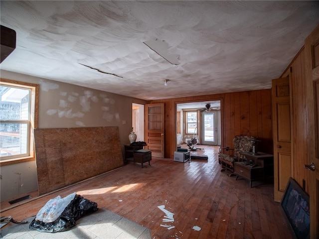 1276 Glades Pike, Somerset, PA 15501 - interior space with hardwood / wood-style flooring and ceiling fan