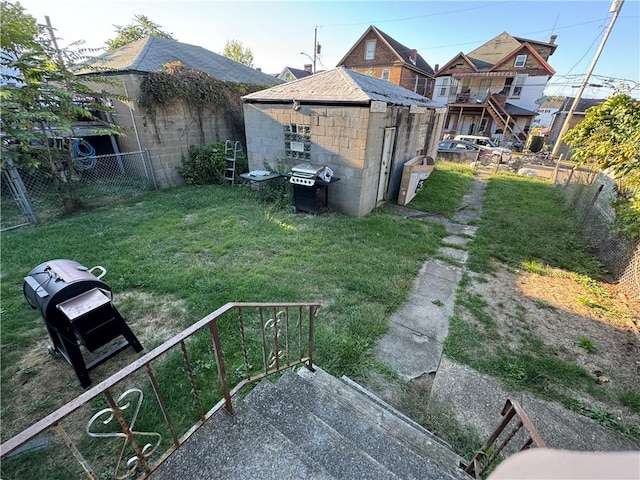 1413 Summit Ave, Monessen, PA 15062 - view of yard with a shed