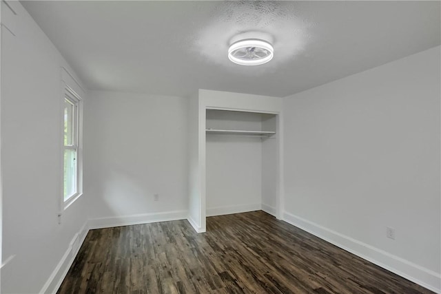 1311 Irwin St, Aliquippa, PA 15001 - unfurnished bedroom with dark wood finished floors and a closet