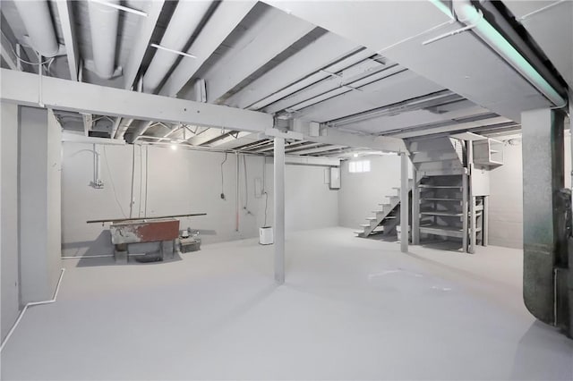 1311 Irwin St, Aliquippa, PA 15001 - basement featuring stairway