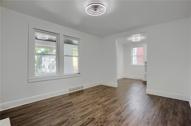 1311 Irwin St, Aliquippa, PA 15001 - spare room with dark wood finished floors