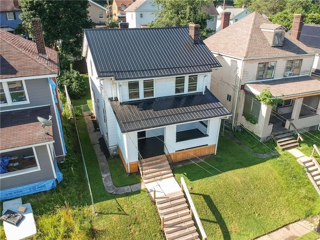 1311 Irwin St, Aliquippa, PA 15001 - aerial view of residential area