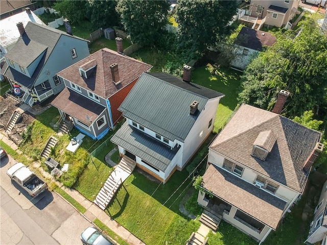 1311 Irwin St, Aliquippa, PA 15001 - aerial perspective of suburban area