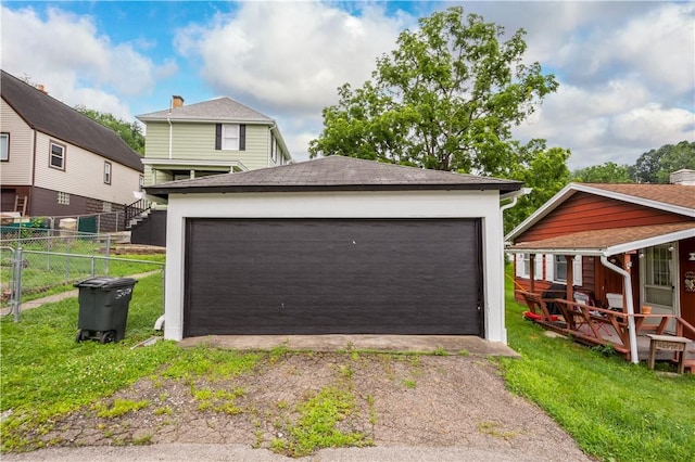 103 Lackawana Ave, Bentleyville, PA 15314 - view of detached garage