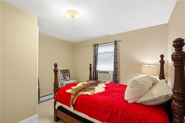 103 Lackawana Ave, Bentleyville, PA 15314 - bedroom featuring a baseboard radiator and cooling unit