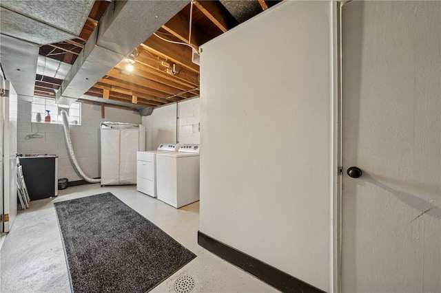 249 Laurie Dr, Penn Hills, PA 15235 - laundry area with separate washer and dryer