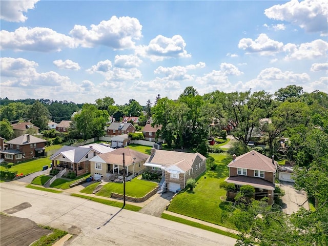 200 Champa St, Penn Hills, PA 15235 - aerial perspective of suburban area with a tree filled landscape