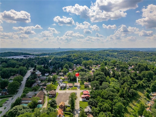 200 Champa St, Penn Hills, PA 15235 - aerial view of residential area with a forest