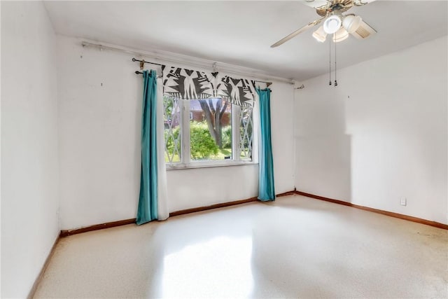 200 Champa St, Penn Hills, PA 15235 - unfurnished room featuring ceiling fan and baseboards