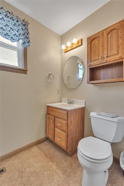 488 Buffalo St, Beaver, PA 15009 - half bath featuring vanity and tile patterned floors