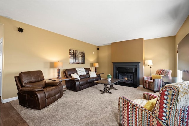138 Crossridge Rd, Fallowfield, PA 15022 - living room featuring a fireplace and wood finished floors