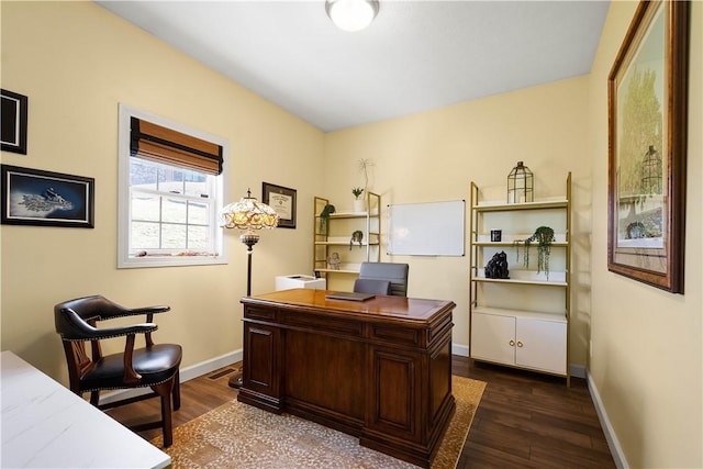 138 Crossridge Rd, Fallowfield, PA 15022 - office featuring dark wood-style floors