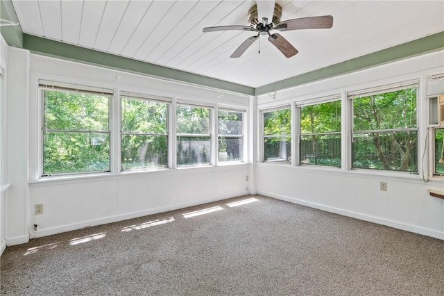 718 Twin Oak Dr, Penn Hills, PA 15235 - unfurnished sunroom featuring carpet floors