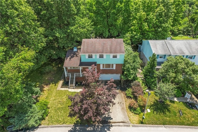 718 Twin Oak Dr, Penn Hills, PA 15235 - view from above of property