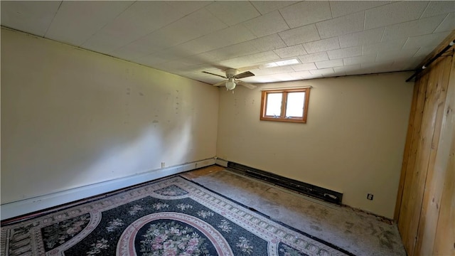 89 Rankin Rd, Wharton Twp, PA 15437 - empty room featuring a ceiling fan and carpet flooring